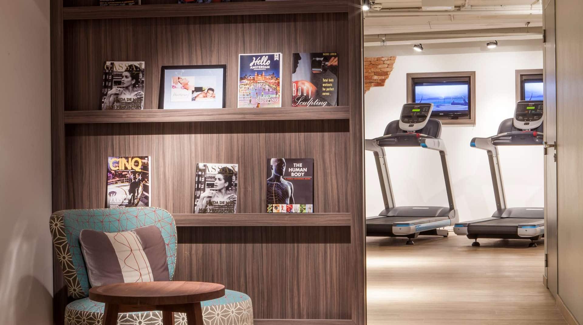 Radisson Blu Hotel, Amsterdam City Center - Entrance Fitness and Sauna Area