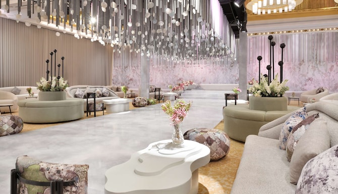 Radisson Blu Hotel and Convention Centre, Riyadh Minhal - Princess Sayta Ballroom Wedding Setup