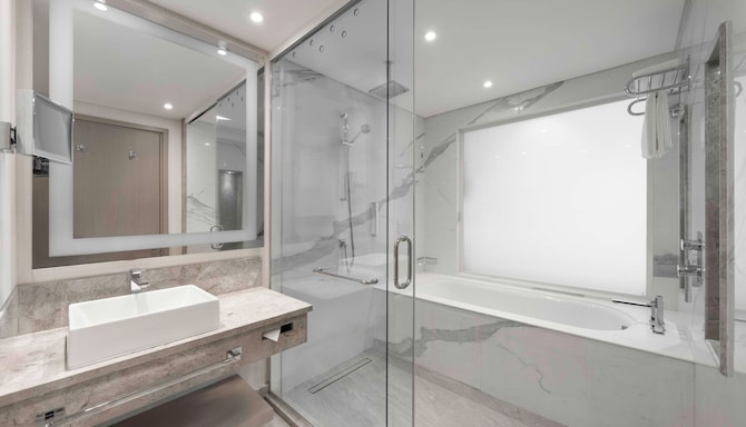 Radisson Blu Hotel and Convention Centre, Riyadh Minhal - حمام غرفة الضيوف