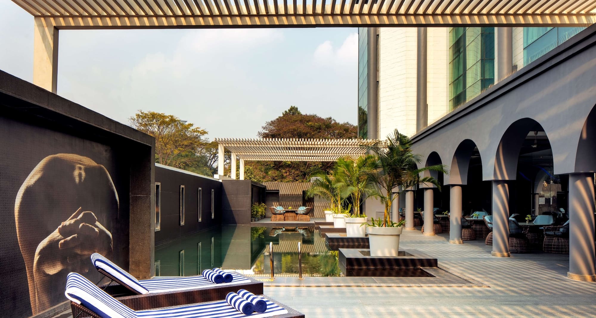 Radisson Blu Atria Bengaluru - Pool side