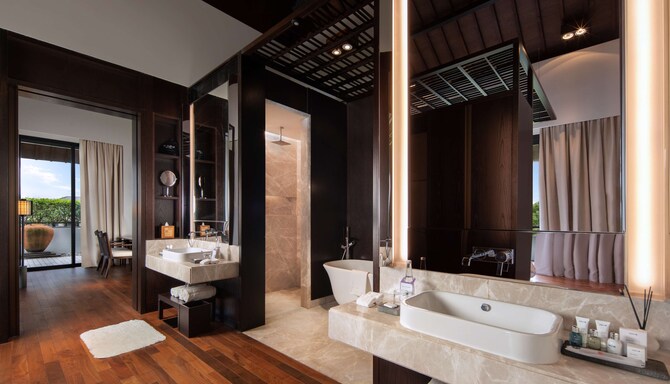 Radisson Blu Hotel, Bali Uluwatu - Suite Bad