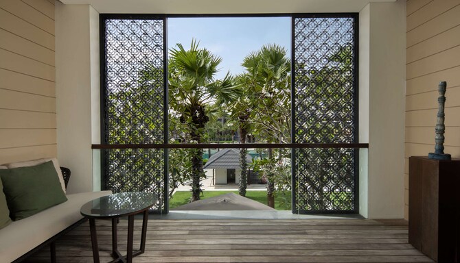 Radisson Blu Hotel, Bali Uluwatu - Blick vom Gästezimmer