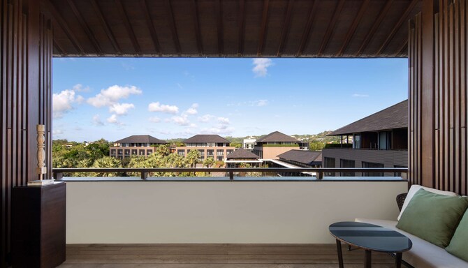 Radisson Blu Hotel, Bali Uluwatu - Blick vom Gästezimmer