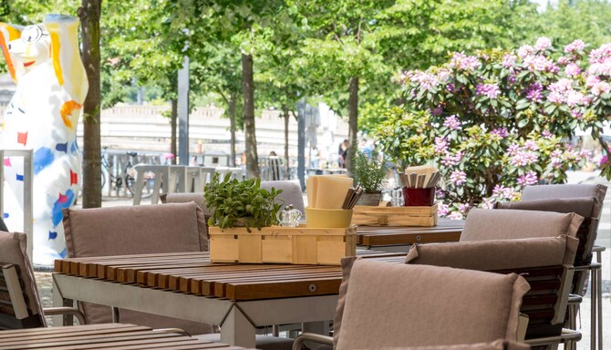 Radisson Blu Hotel, Berlin - Terraza