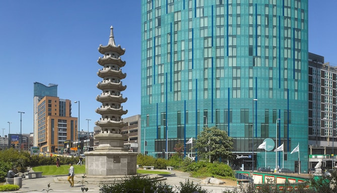 Radisson Blu Hotel, Birmingham - Buitenaanzicht