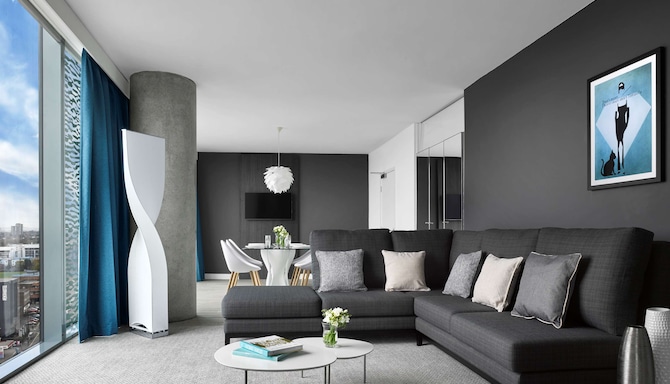 Radisson Blu Hotel, Birmingham - Presidential suite living room