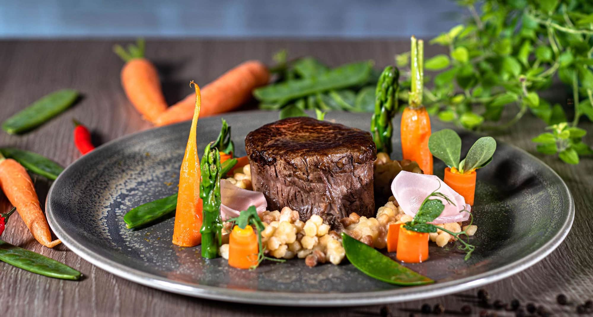 Radisson Blu Hotel, Bremen - Restaurang The Lobby, mat