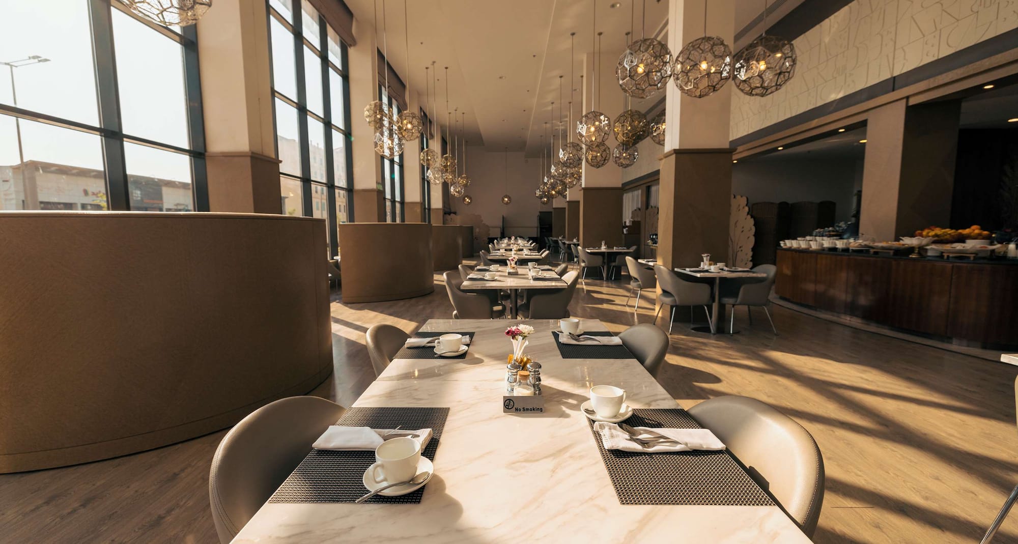 Radisson Blu Hotel, Buraidah - The Larder Restaurant breakfast buffet