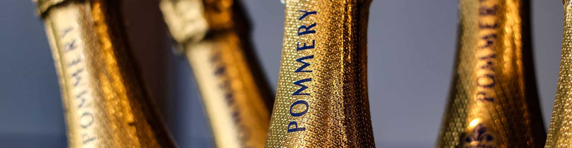 Radisson Blu Hotel, Cardiff - Pommery Champagne Bar Bottles