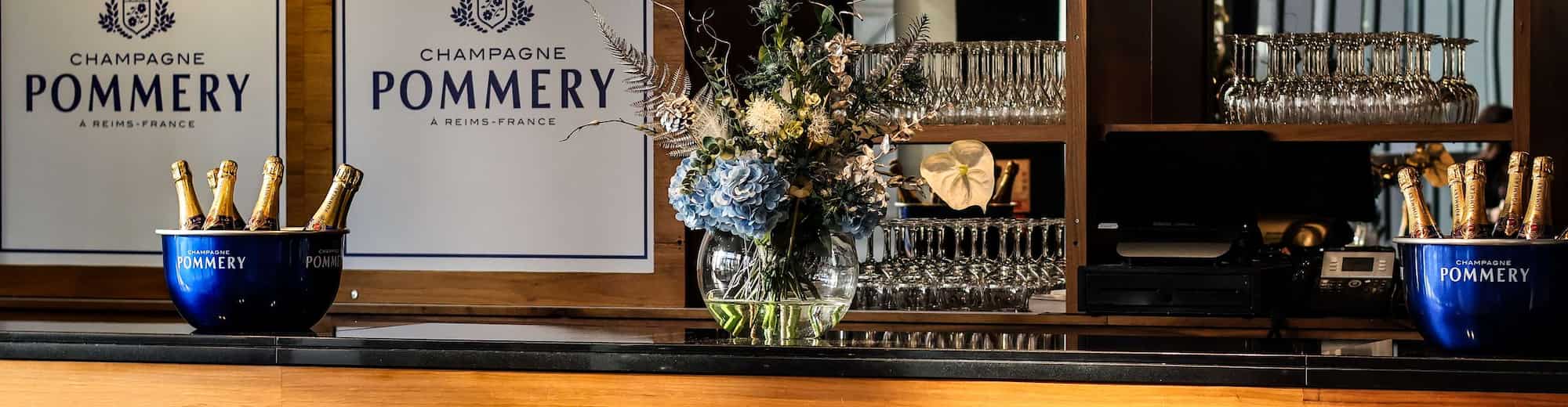 Radisson Blu Hotel, Cardiff - Pommery Champagne Bar Front Outlook