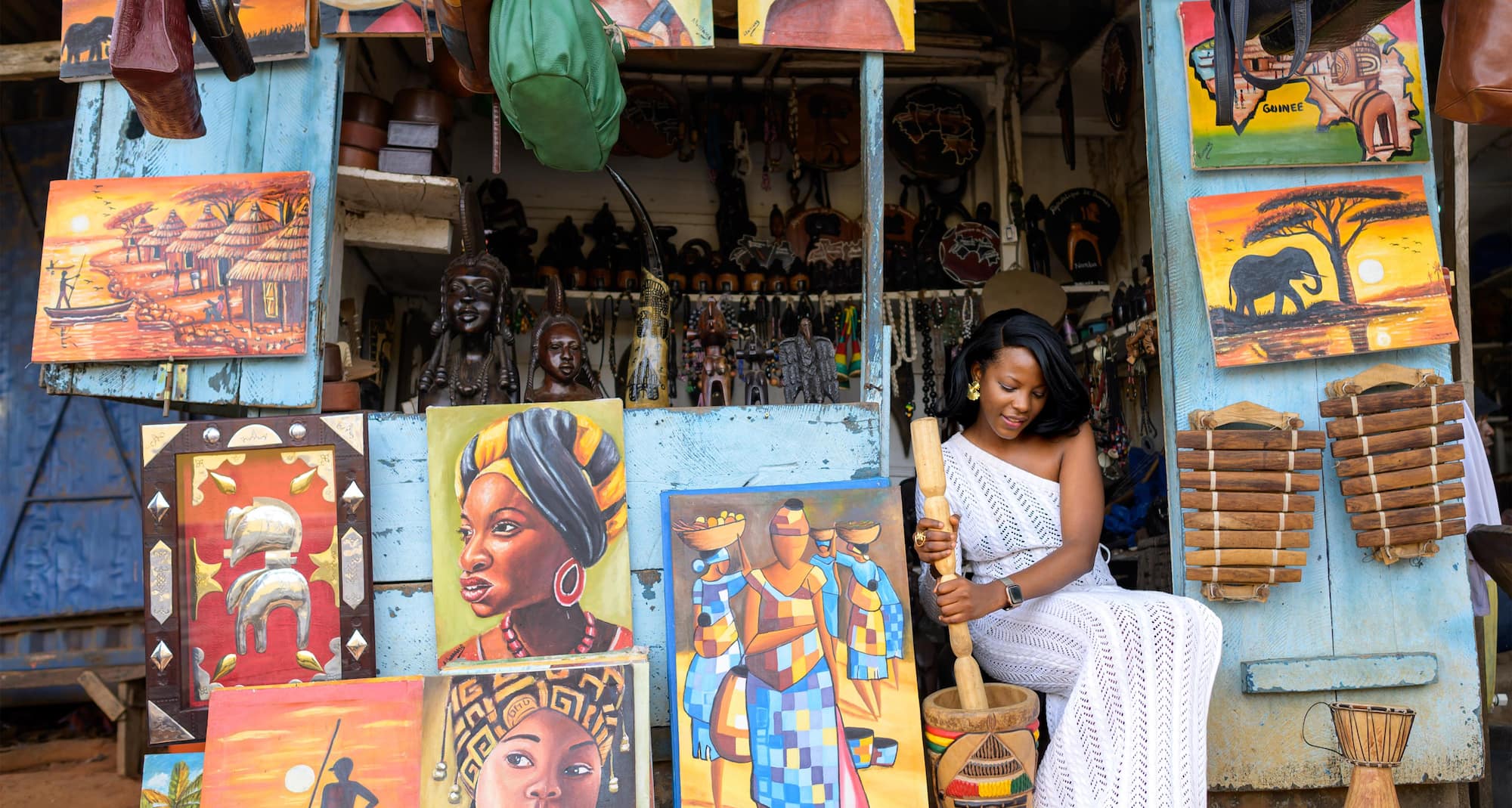 Radisson Blu Hotel, Conakry - Conakry's Market