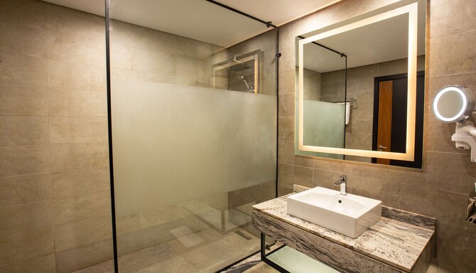 Radisson Blu Hotel & Convention Center, Alexandria - Bathroom Shower