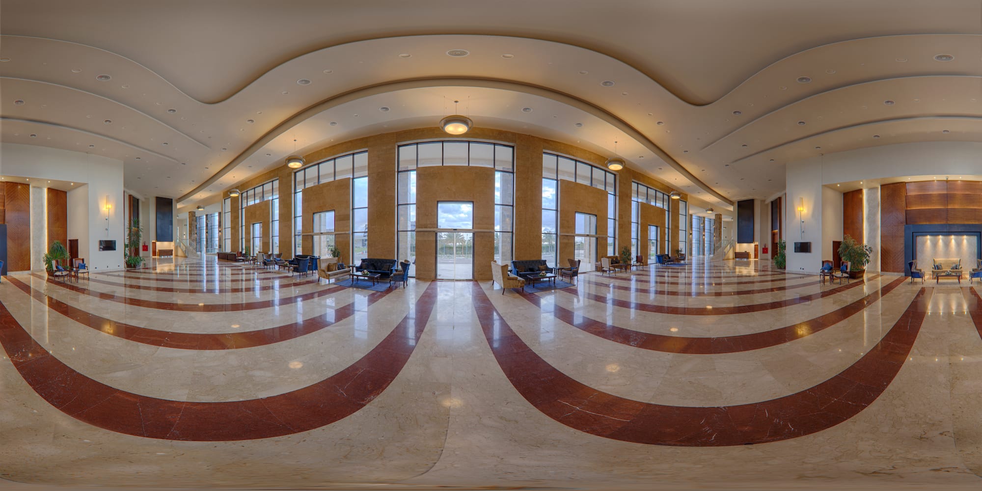 Radisson Blu Hotel & Convention Center, Alexandria - منظر البهو