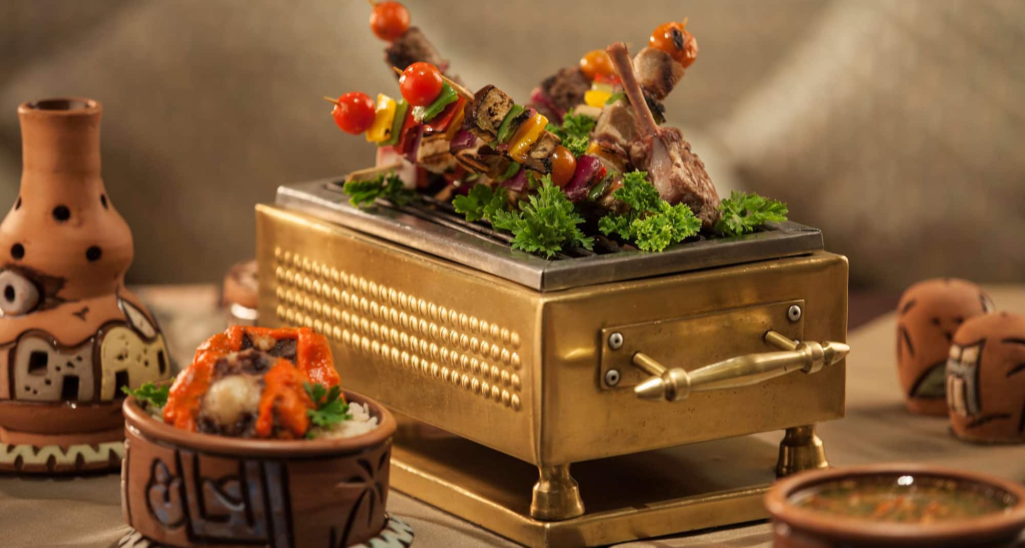 فندق راديسون بلو الإسكندرية - مأكولات مطعم الخان