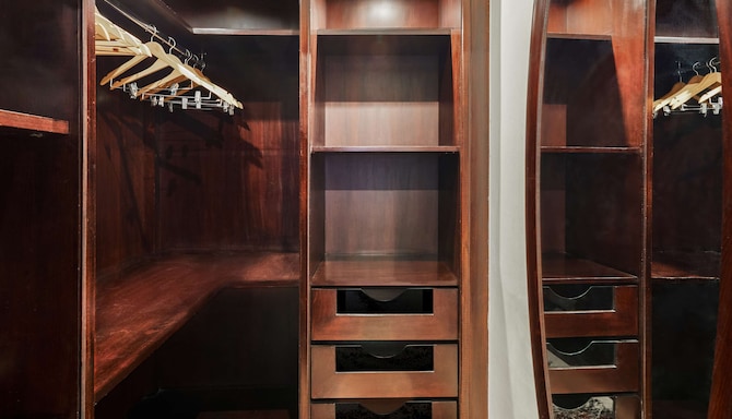 Radisson Blu Hotel & Convention Center, Alexandria - Suite wardrobe