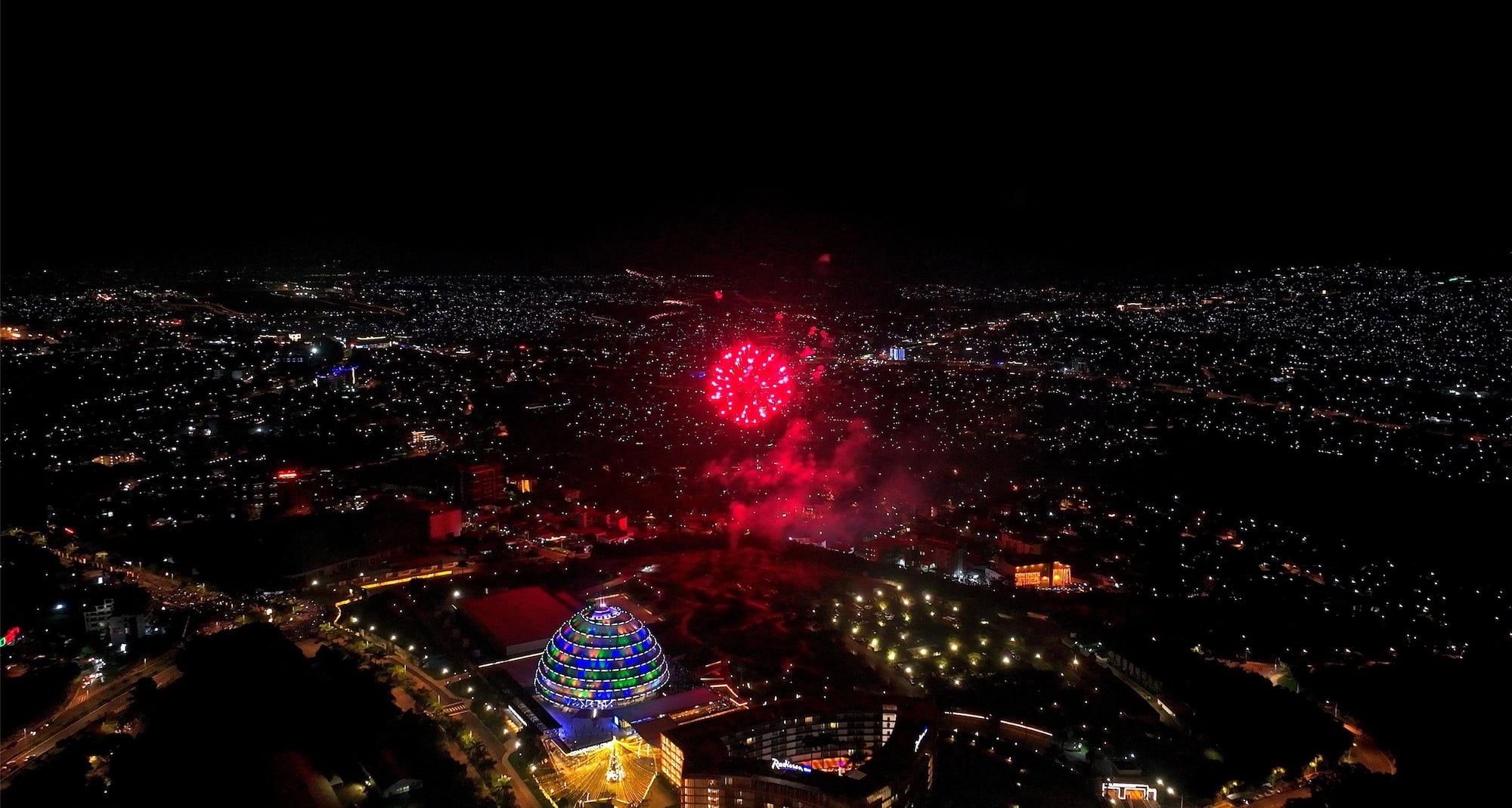 Radisson Blu Hotel and Convention Center, Kigali - Fireworks