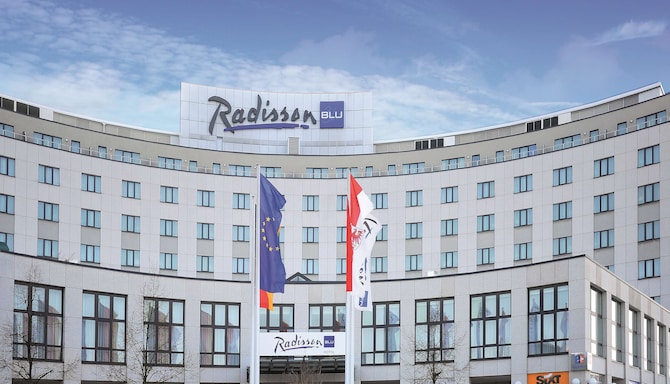 Radisson Blu Hotel, Cottbus - Widok zewnętrzny