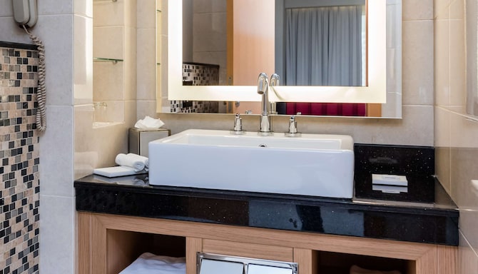 Radisson Blu Hotel, Doha - Executive Room bathroom
