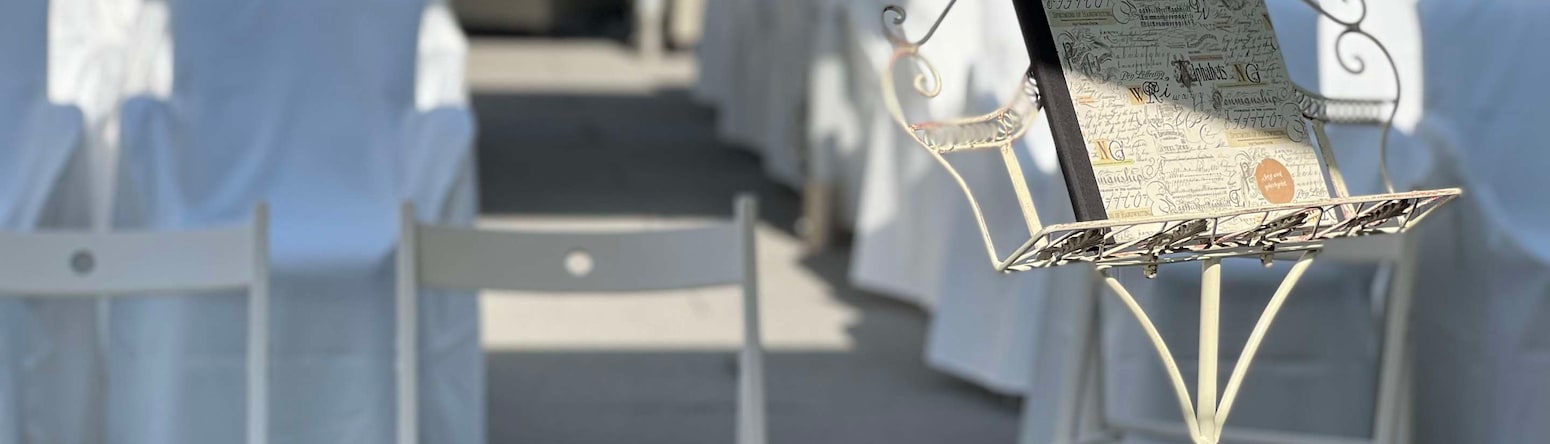 Radisson Blu Hotel, Dortmund - Outdoor wedding venue