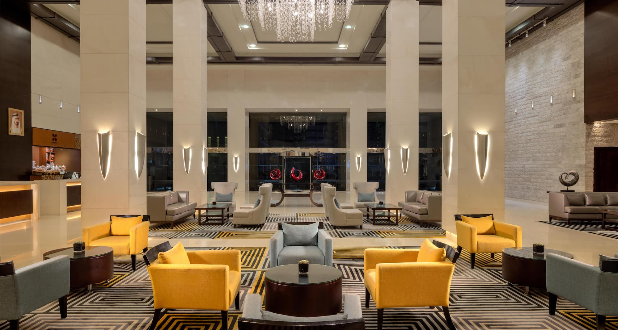 Radisson Blu Hotel, Dubai Barsha Heights - Lobby