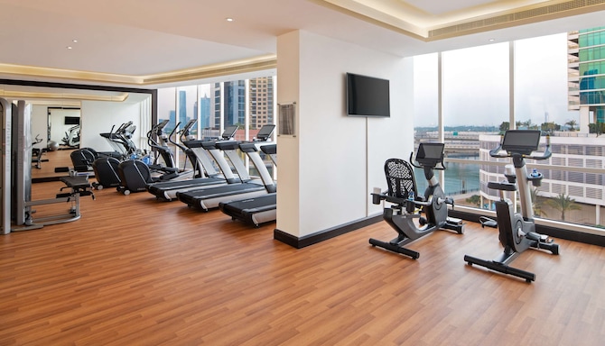 Radisson Blu Hotel, Dubai Canal View - Gym