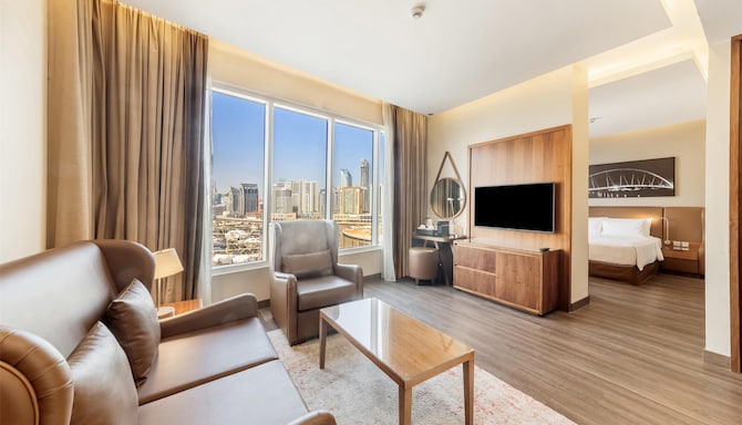 Radisson Blu Hotel, Dubai Canal View - One Bedroom Suite - Canal View