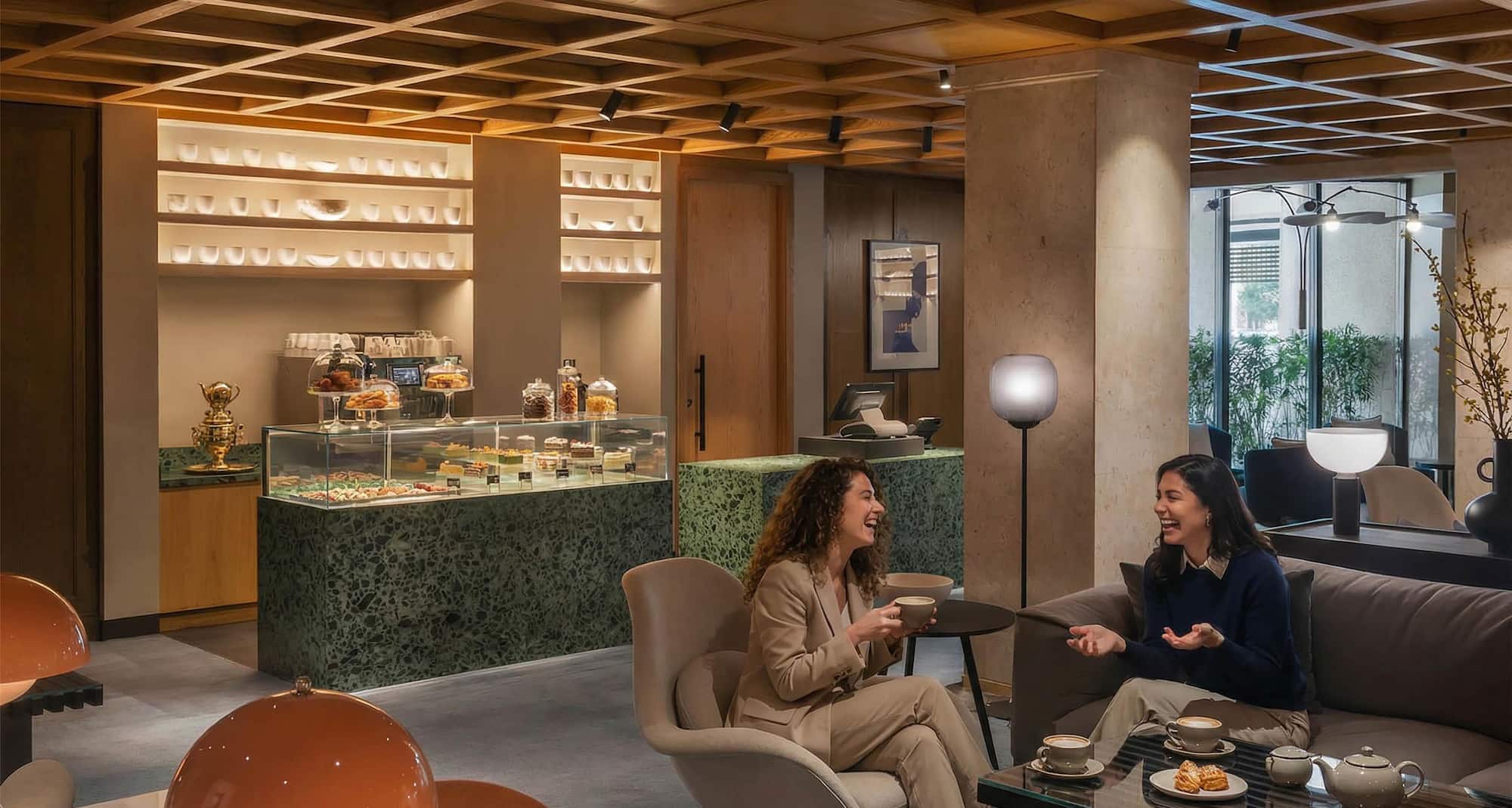 Radisson Blu Hotel, Dubai Deira Creek - Lobby Cafe Restaurant