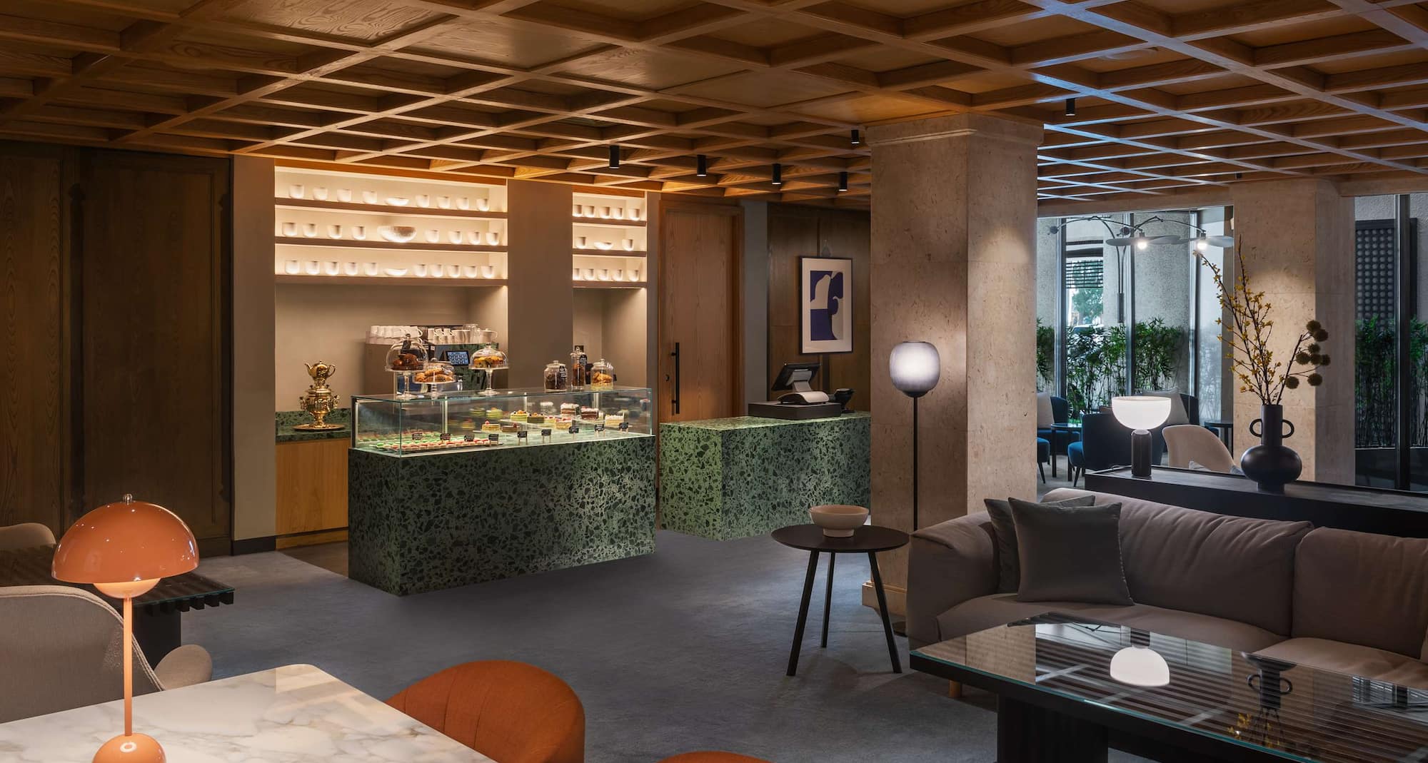 Radisson Blu Hotel, Dubai Deira Creek - Lobby cafe