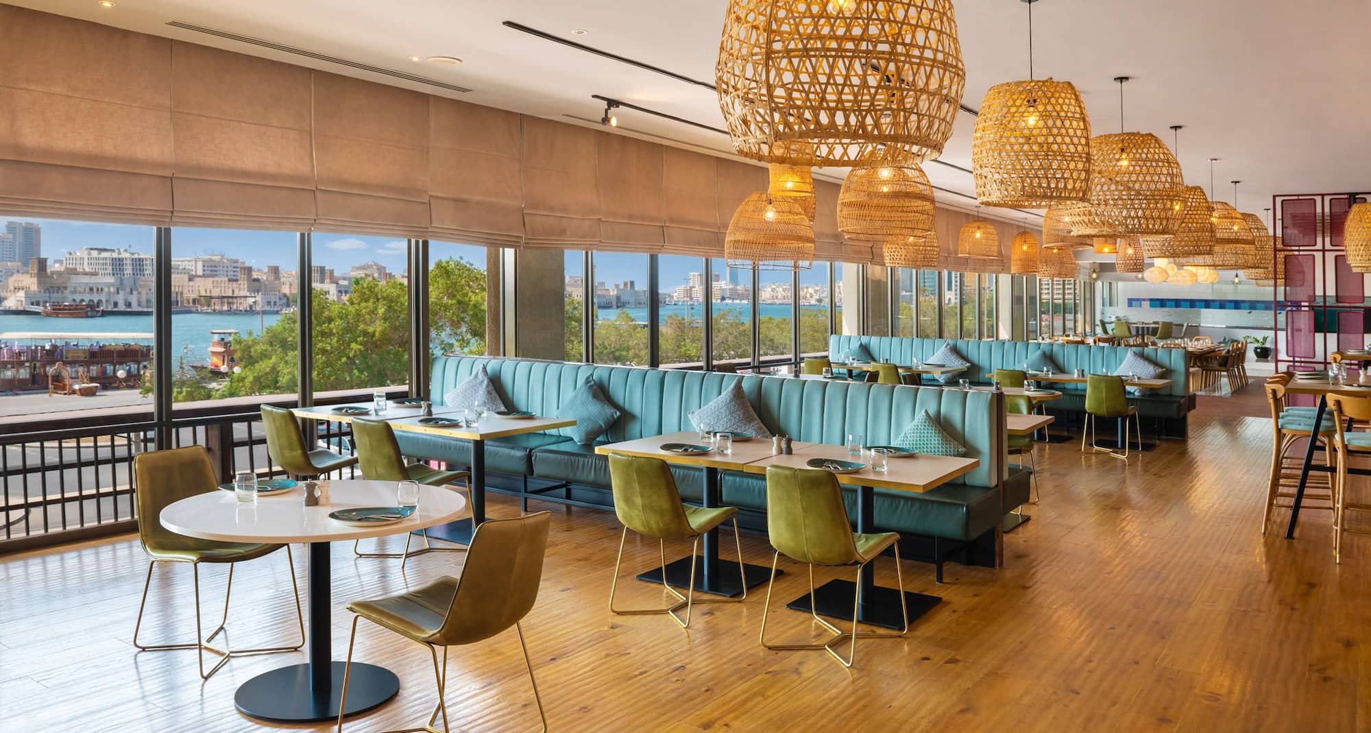 Radisson Blu Hotel, Dubai Deira Creek - Fish Market interior 2022