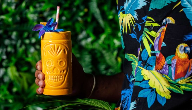 Radisson Blu Hotel, Dubai Media City - TIKI cocktail in Tamanya Terrace