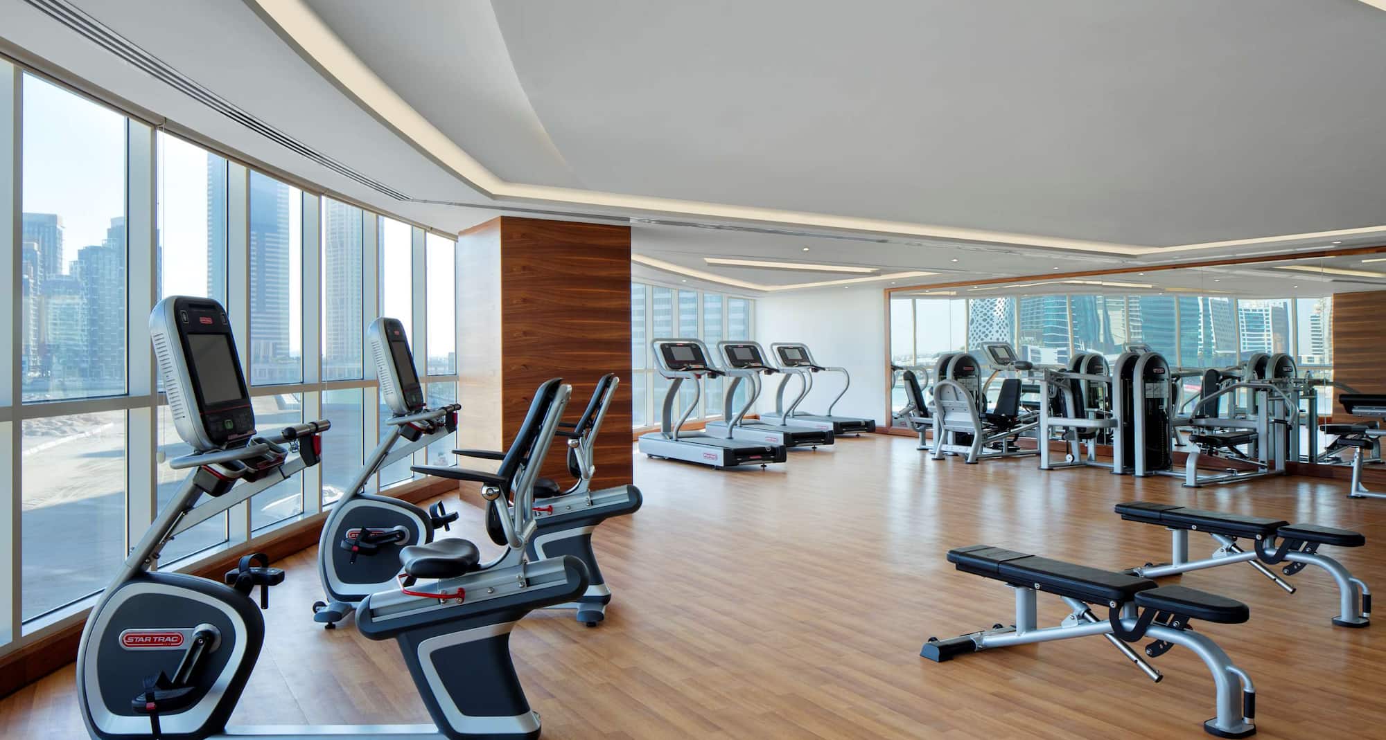 Radisson Blu Hotel, Dubai Waterfront - Fitness room