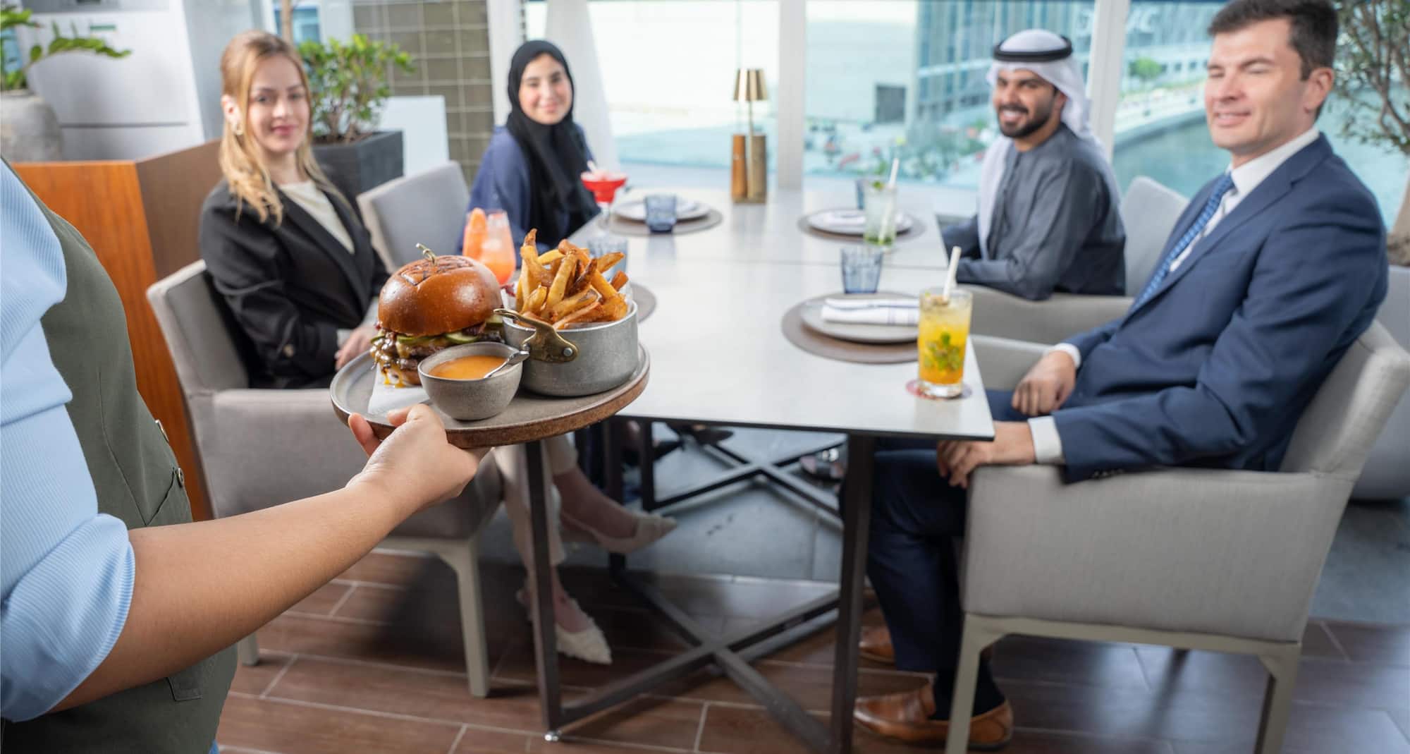 Radisson Blu Hotel, Dubai Waterfront - Dining - FireLake