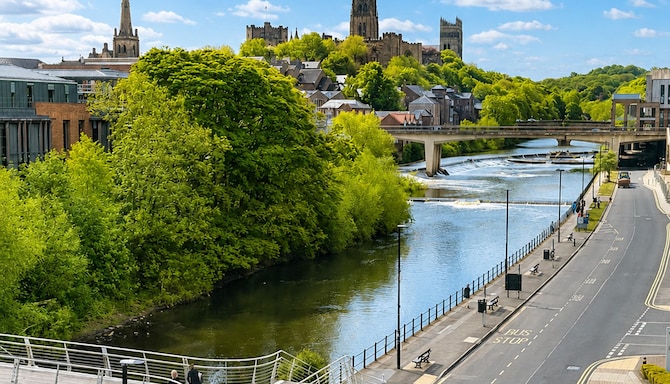 Radisson Blu Hotel, Durham - View from room in summer
