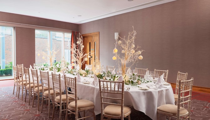 Radisson Blu Hotel, Durham - Meeting Room Wedding Setup