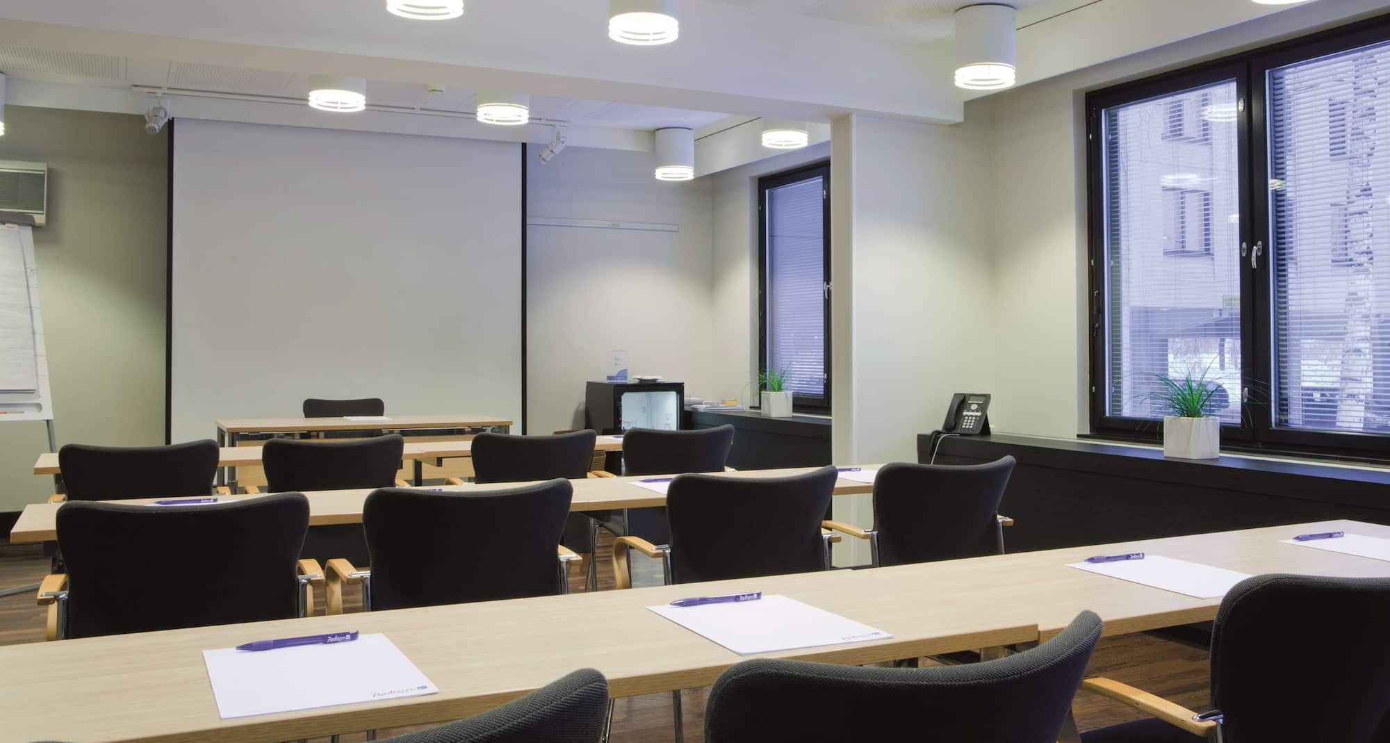 Radisson Blu Hotel, Espoo - Aalto and Laine Meeting Room Classroom Style