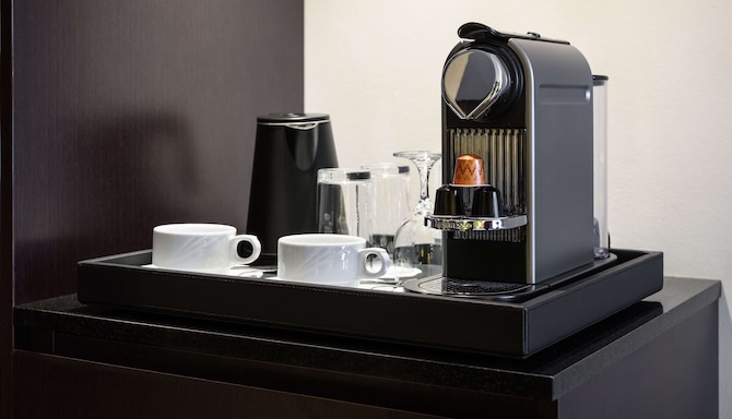 Radisson Blu Hotel, Faridabad - Guest Room Coffee machine