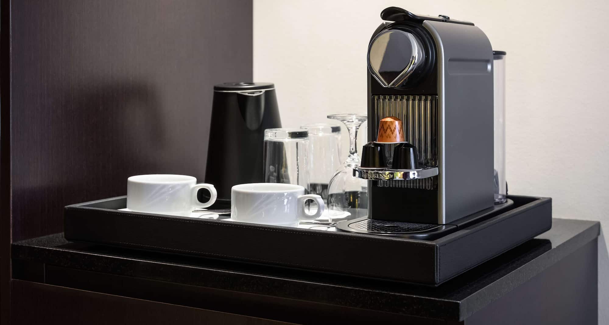 Radisson Blu Hotel, Faridabad - Guest Room Coffee machine