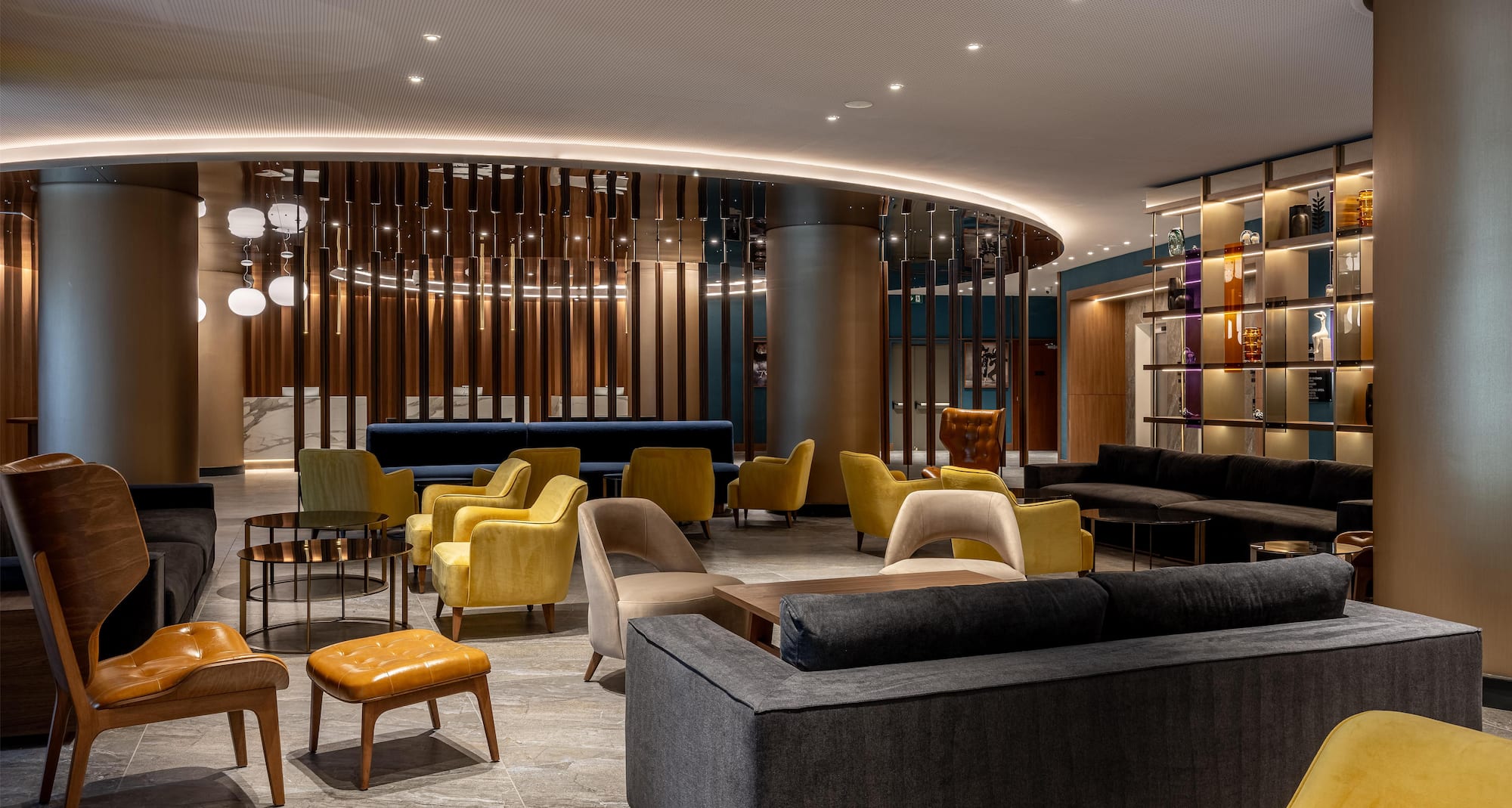 Radisson Blu Hotel, Florence - Lobby, bar & lounge