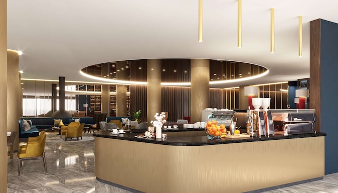 Radisson Blu Hotel, Florence - Lobby, Bar & Lounge