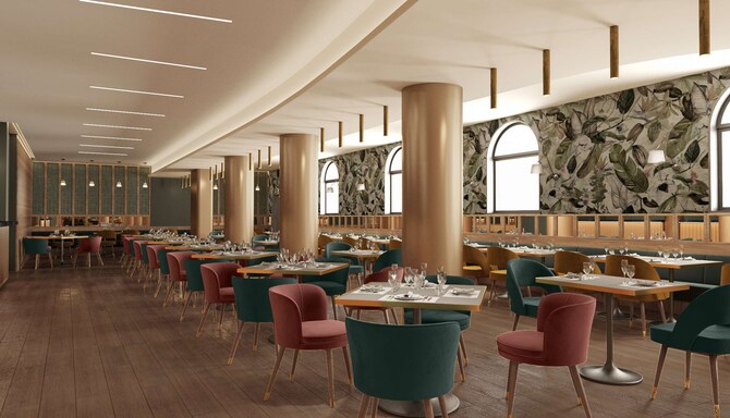 Radisson Blu Hotel, Florence - Cortile Restaurant