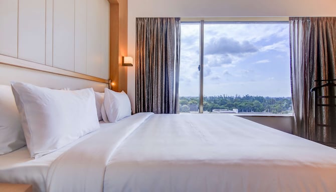 Radisson Blu Hotel, Gorakhpur - Suite - Bed and view