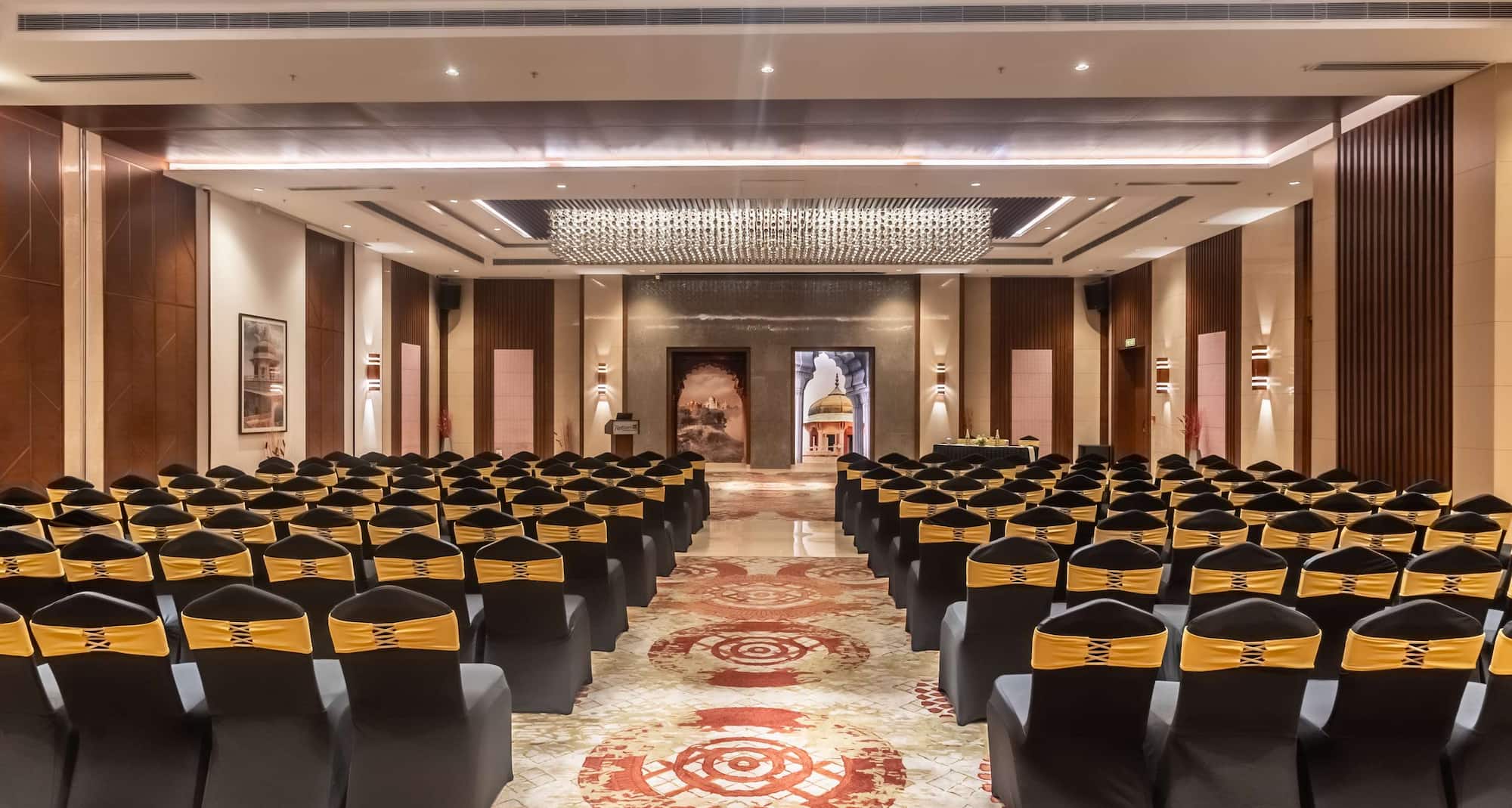 Radisson Blu Hotel, Greater Noida - Theatre-Style Seating for Corporate Events