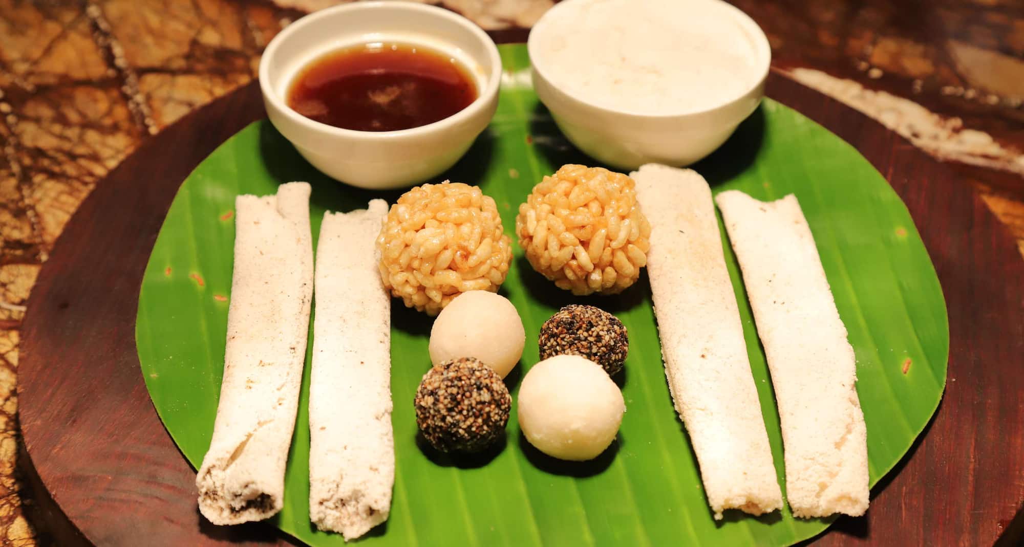 Radisson Blu Hotel, Guwahati - Laru and Pitha- Assamese Cuisine