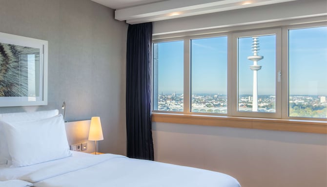 Radisson Blu Hotel, Hamburg - Guest Room panorama view