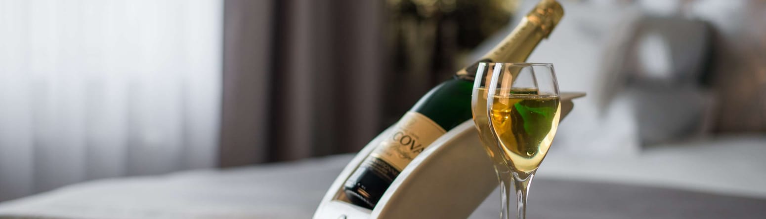 Radisson Blu Hotel, Indore - Champagne in guest room