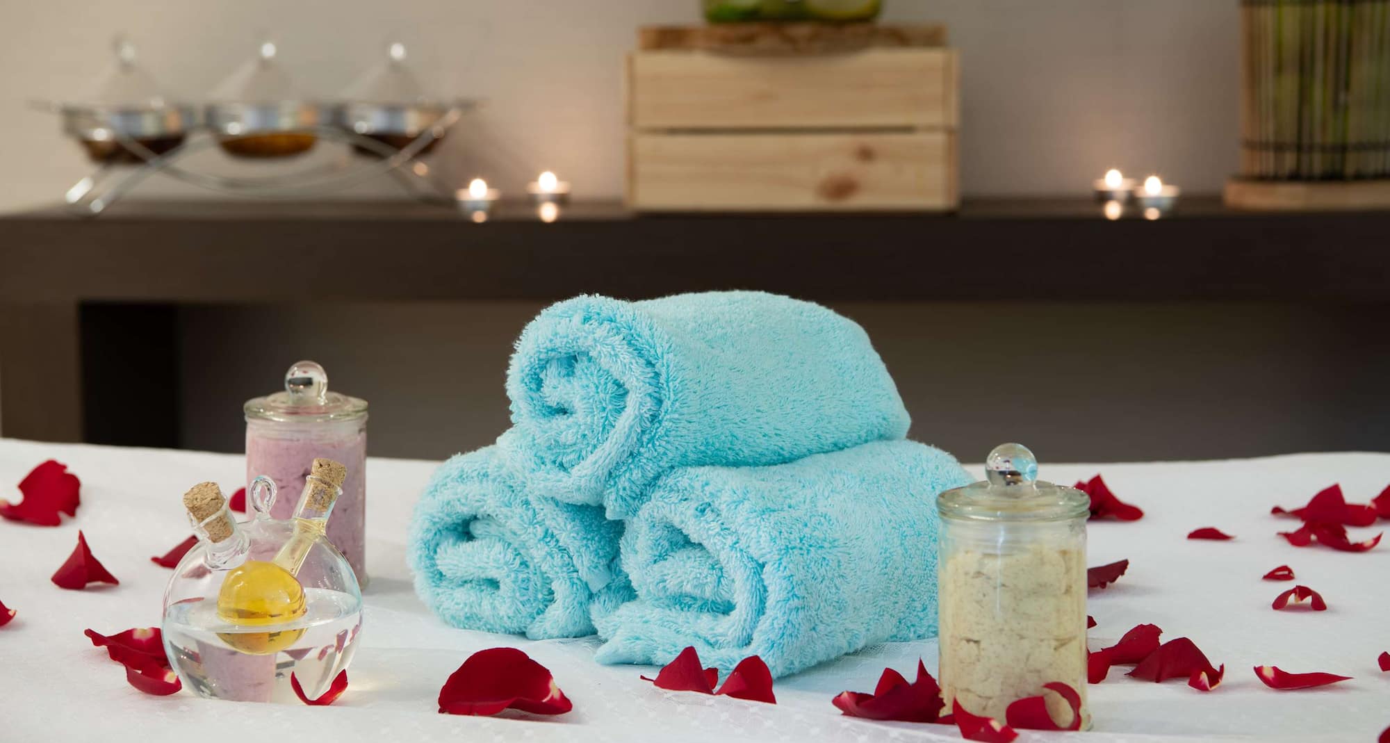 فندق راديسون بلو، جدة الكورنيش - مناشف السبا