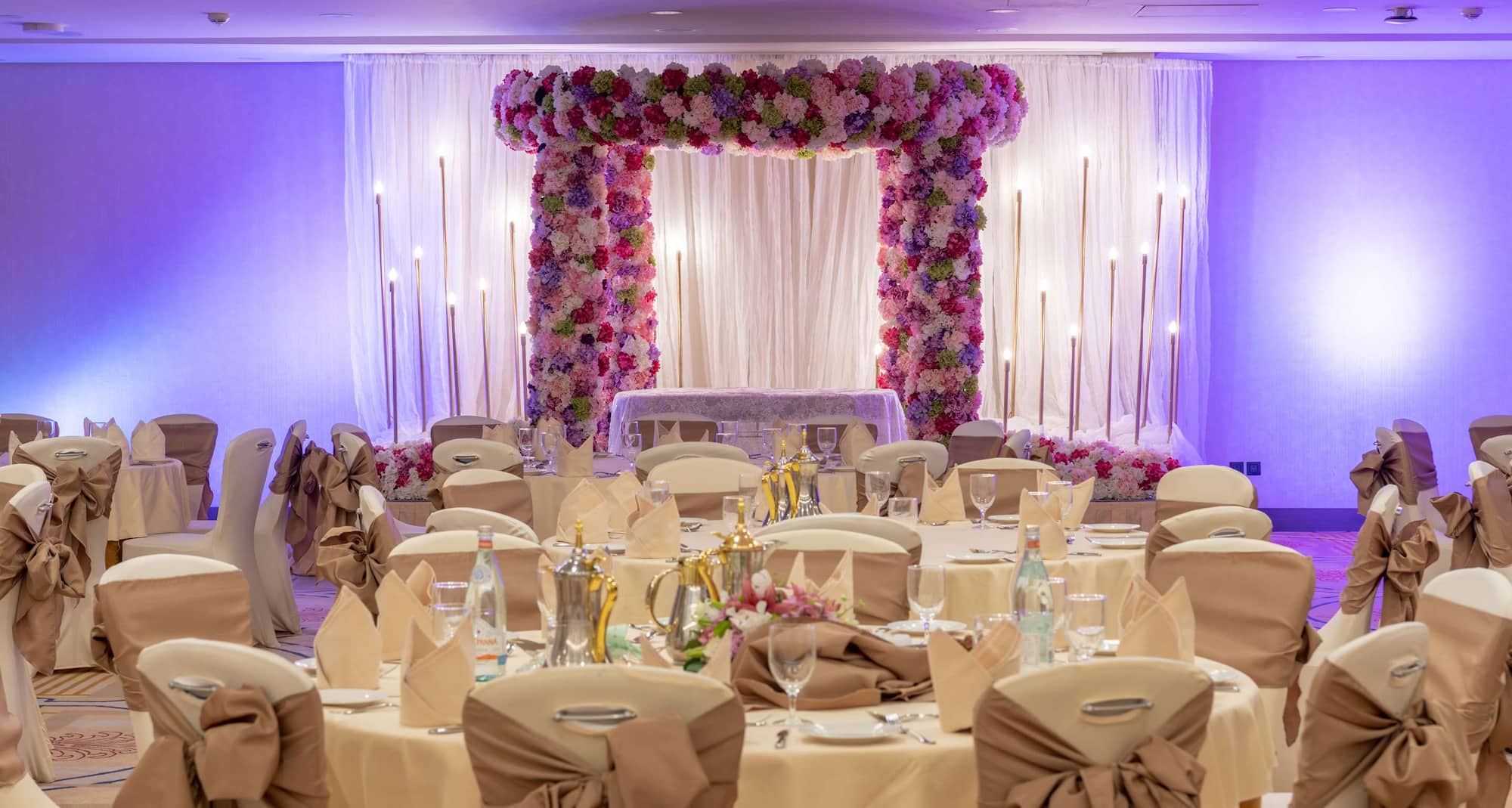فندق راديسون بلو، جدة الكورنيش، تجهيزات حفلات الزفاف