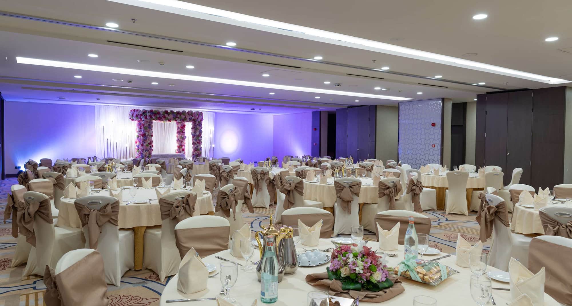 فندق راديسون بلو، جدة الكورنيش، تجهيزات حفلات الزفاف