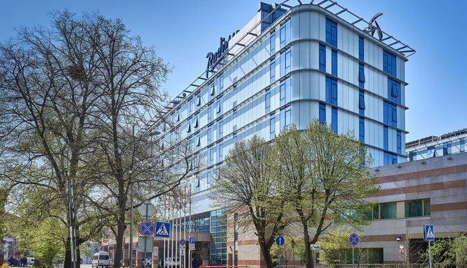 Radisson Blu Hotel, Kaliningrad - отель снаружи