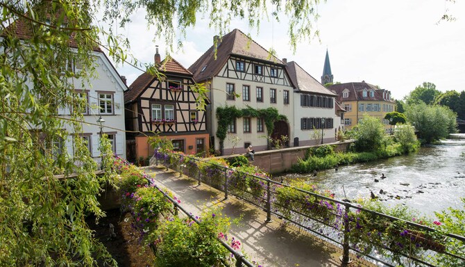 Radisson Blu Hotel, Karlsruhe - Half-timbered houses on River Alb in Ettlingen